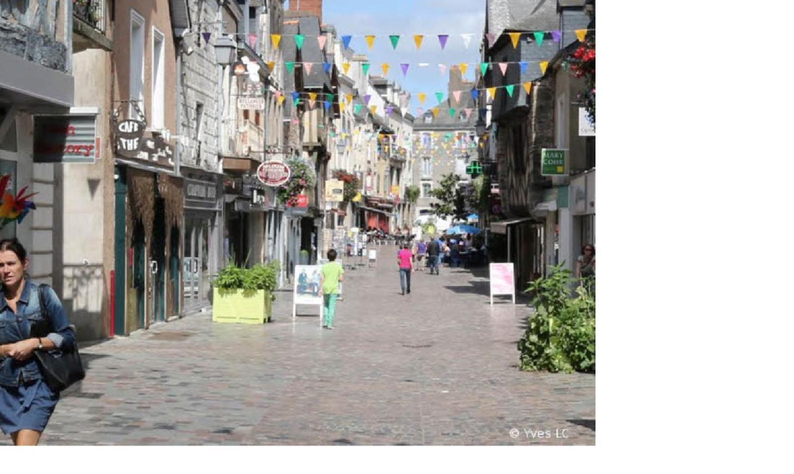 Spacieux T3 Lumineux Dans Quartier Historique Avec Wifi Redon Exterior photo
